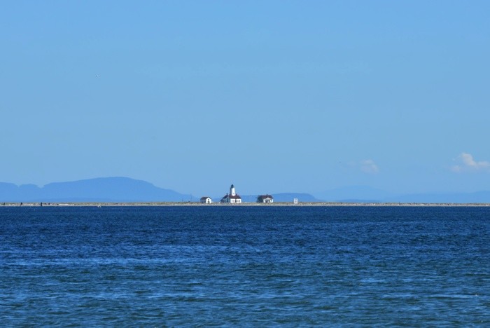 Hady Khandani, NEW DUNGENESS LIGHTHOUSE -OLYMPIC PENINSULA - USA (Meer, Meeresbrise, Leuchtturm, Insel, Amerika,  Wunschgröße, Fotografie, Treppenhaus, Wohnzimmer,  bunt)
