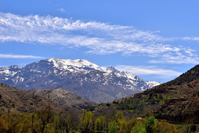 Hady Khandani, VIEW OF ATLAS MOUNTAIN RANGE - MOROCCO 3 (HADYPHOTO, Fotografie,   Landschaftsfotografie, Landschaft, Berge, Gebirge, Atlasgebirge, Panorama, Marokko, Afrika, Wohnzimmer, Treppenhaus, Wunschgröße, bunt)