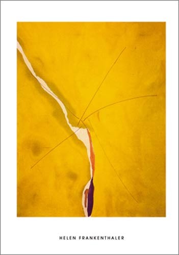 Helen Frankenthaler, Sesame, 1970 (Büttenpapier) (Malerei, Abstrakte Malerei, abstrakte Formen, amorph, gestaltlos, Modern, Büro, Wohnzimmer, Arztpraxis, gelb)