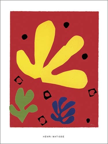 Henri Matisse, Eléments végétaux, 1947 (Büttenpapier) (Abstrakte Malerei, florales Muster, Formen, Ornamente, Fauvismus, Klassische Moderne, Wohnzimmer, Treppenhaus)