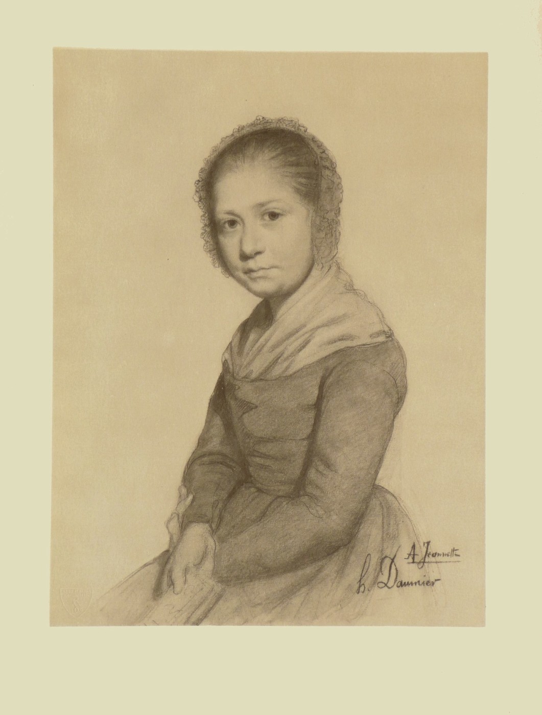 Wandbild Honoré Daumier, Jeanette | art galerie