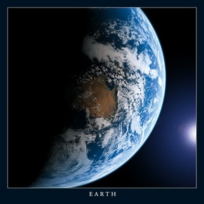 Hubble-Nasa, Earth 3 (Photokunst, Wunschgröße, Welt, Erde, Kugel)