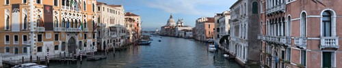 Rolf Fischer, Canale Grande (Wunschgröße, Fotokunst, Venetien, Venedig, Canale grande, Palazzi, Paläste, Architektur, Flur, Treppenhaus, Wohnzimmer, bunt)