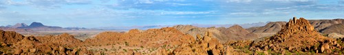 Peter Hillert, Damaraland (Wüste, Sand, Gebirge, heiß,  trocken, Namib, Afrika, Landschaften, Fotokunst, Wohnzimmer, Wunschgröße, bunt)