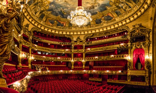 Ronin, Opera Room II (Interieur, Oper, Opernhaus, historisch, Aniquitäten, Treppenhaus, Wohnzimmer, Wunschgröße, Fotokunst, bunt)