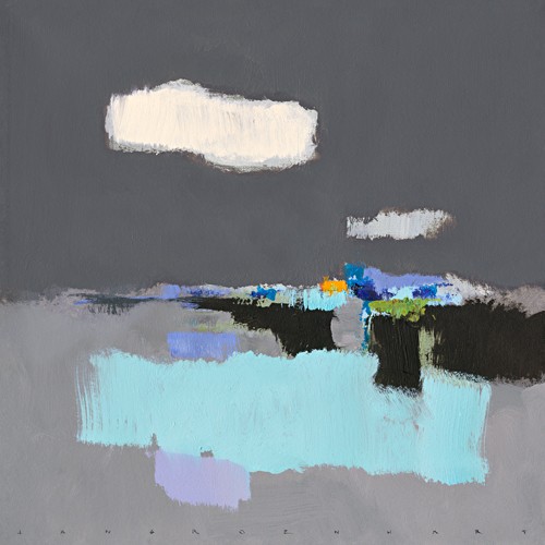 Jan Groenhart, Ohne Titel IV (Abstrakt, abstakte Malerei, Farbfelder, Farbflächen, figurativ, Wunschgröße, modern, zeitgenössisch, Wohnzimmer, Büro, Business, bunt)