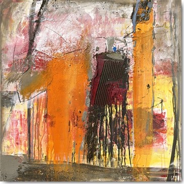 Thomas Reinhold - PUNK, Number I (Abstrakte Kunst, moderne Malerei, abstrakte Muster, Strukturen, Wohnzimmer, Büro, Wunschgröße, bunt)