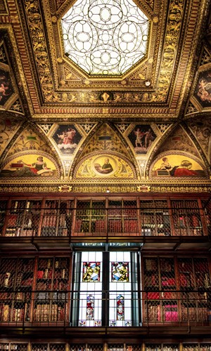 Ronin, Library Room II (Interieur, Bücherei, Bibliothek, historisch, Aniquitäten, Treppenhaus, Wohnzimmer, Wunschgröße, Fotokunst, bunt)