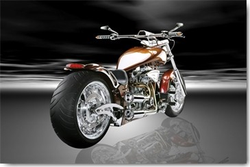 Peter Hillert, Sprattin one (Fotokunst, Technik, Motorrad, Zweirad, Maschine, Biker, Jugendzimmer,  Wohnzimmer, Modern, Wunschgröße, bunt)