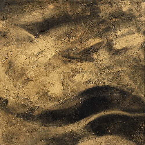 Inna Panasenko, Toros IV (Tier, Stier, Toro, Energie, Kraft, Bewegung, Detail, figurativ, zeitgenössische Malerei, modern, Wohnzimmer, Jugendzimmer, Wunschgröße, schwarz/grau/creme)
