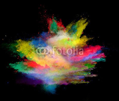 Jag_cz, colored dust (verfärbt, bunt, isoliert, abstrakt, schwarz, blau, kreativ, weiß, gischt, lila, rot, veilchen, staub, textur, esche, explodiert, explosion, hintergrund, malen, tinte, platsch, spritzer, close-up, wolken, tapete, verdammt, nieman)