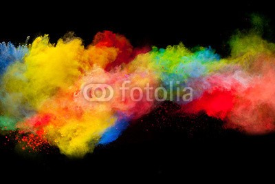 Jag_cz, colored dust (verfärbt, bunt, isoliert, abstrakt, schwarz, blau, kreativ, weiß, gischt, lila, rot, veilchen, staub, textur, esche, explodiert, explosion, hintergrund, malen, tinte, platsch, spritzer, close-up, wolken, tapete, verdammt, nieman)