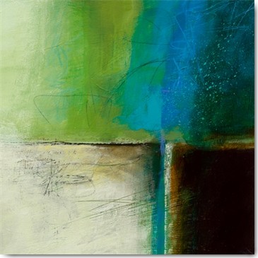 Jane Davies, Water (Wunschgröße, Malerei, abstrakt, abstrakte Kunst, Farbfelder, Farbflächen, geometrisch, bunt)