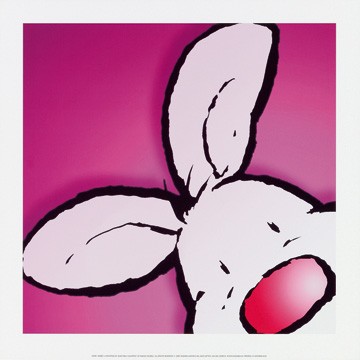 Jean Paul Courtsey, Rabbit (Kinderwelten, Comic, Hase, Hasenohren, Hasenkopf, Tier, lustig,  Kinderzimmer, Kindergarten, Hort)