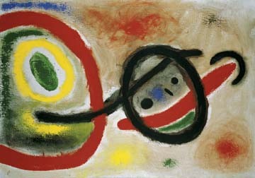Joan Miro, Femme III (Klassische Moderne, Surrealismus, soziale Einrichtungen, Büro, Business)