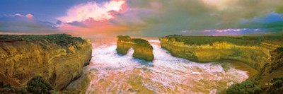 John Xiong, Loch Ard Gorge (Photokunst, Wunschgröße, Landschaften, Meeresbrise, Klippen, Felsenbucht, Australien, Horizont, Wohnzimmer, Treppenhaus)