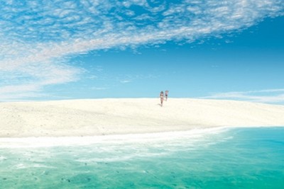 Jürgen Rogner, Dune (Meer, Strand, Traumstrand, Sand, Düne, Sommer, Urlaub, Erholung, Meeresbrise, Wunschgröße, Malerei, Badezimmer, Wohnzimmer, bunt)