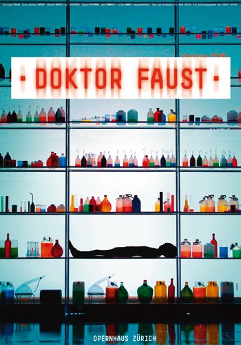 K. Domenic Geissbühler, Doktor Faust (Wunschgröße,Modern,Plakatkunst, Oper,Ferruccio Busoni, Musikzimmer, Musikschule,Soziale Einrichtungen)