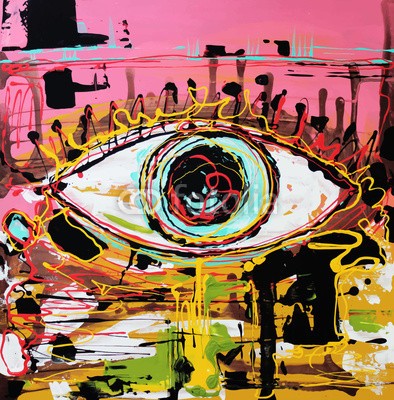 Kara-Kotsya, abstract composition of human eye (see, kunst, auge, blick, menschlich, handwerk, bürste, verfärbt, abbild, vektor, symbol, modern, kritzeleien, entwerfen, gestalten, augenlid, grunge, künstler, platsch, außergewöhnlich, wimper, konzept, grafik, element, zeichnung, augenbraue, artwor)