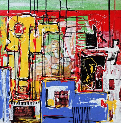 Kara-Kotsya, art composition of abstract background (kunst, dunkel, remis, verschmutzt, durcheinander, handwerk, deko, bürste, gischt, papier, stil, vektor, hell, modern, entwerfen, posters, effekt, grunge, künstler, platsch, außergewöhnlich, grafik, element, zeichnung, farbenskala, artwork, textu)
