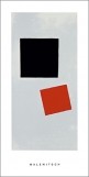 KASIMIR MALEWITSCH, Painting suprematism, 1915-16 (Büttenpapier) (Malerei, russische Avantgarde, abstrakte Malerei, Suprematismus, geometrische Formen,Rechteck, Quadrat, Balken, Klassische Moderne, Business, Büro, Wohnzimmer, Arztpraxis, Treppenhaus, schwarz / rot / weiß)