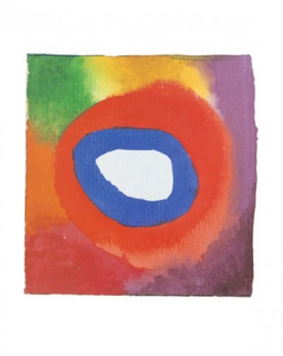 Wassily Kandinsky, Colour Studies (Klassische Moderne, Malerei, abstrakte Kunst, geometrische Formen, abstrakte Muster, Linien, Kreise, Ovale, konzentrische Kreise, Wohnzimmer,  Arztpraxis, bunt)