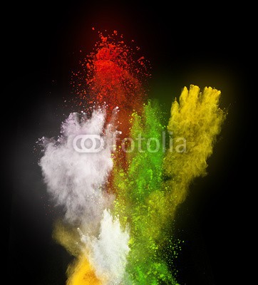 Kesu, launched colorful powder (staub, wolken, schwarz, rauch, weiß, isoliert, rauchen, explodieren, abstrakt, masse, verfärbt, bunt, ausgeschnitten, kosmisch, glühend, amphetamine, gelb, hintergrund, blau, smog, kreativ, sphäre, kosmos, gas, giftig, textur, entwerfen, schnit)