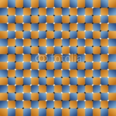 keytoken, Optical illusion square (optisch, illusion, panorama, canvas, canvas, viereck, coloured, arbeiten, energie, kontrolliert, rahmen, geometrisch, legenden, gel)