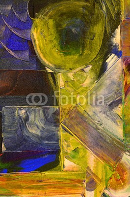 Laurin Rinder, Abstract oil painting (abstrakt, acryl, kunst, künstler, kunstvoll, hintergrund, schöner, blau, bürste, canvas, verfärbt, handwerk, dekorativ, entwerfen, details, gold, grün, öl, malerei, farbenskala, mustern, rosa, rot, besinnung, szenerie, geformt, studio, oberfläch)