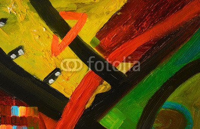 Laurin Rinder, Abstract oil painting (abstrakt, acryl, kunst, künstler, kunstvoll, hintergrund, schöner, blau, bürste, canvas, verfärbt, handwerk, dekorativ, entwerfen, details, gold, grün, öl, malerei, farbenskala, mustern, rosa, rot, besinnung, szenerie, geformt, studio, oberfläch)