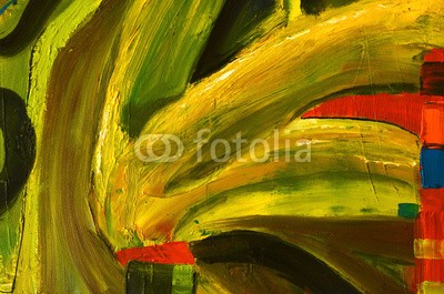Laurin Rinder, Abstract oil painting (abstrakt, acryl, kunst, künstler, kunstvoll, hintergrund, schöner, blau, bürste, canvas, verfärbt, handwerk, dekorativ, entwerfen, details, gold, grün, öl, malerei, farbenskala, mustern, rosa, rot, besinnung, szenerie, geformt, studio, oberfläch)