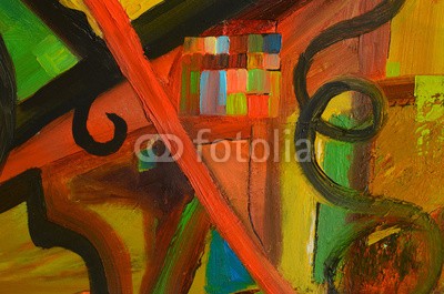 Laurin Rinder, Abstract oil painting (abstrakt, acryl, kunst, künstler, kunstvoll, hintergrund, schöner, blau, bürste, canvas, verfärbt, handwerk, dekorativ, entwerfen, details, gold, grün, öl, malerei, farbenskala, mustern, rosa, rot, besinnung, szenerie, geformt, studio, oberfläch)