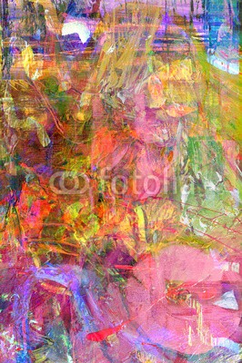 Laurin Rinder, Flower garden in Oil and Pastel (abstrakt, acryl, kunst, künstler, kunstvoll, hintergrund, schöner, blau, bürste, canvas, verfärbt, handwerk, dekorativ, entwerfen, details, gold, grün, öl, malerei, farbenskala, mustern, rosa, rot, weiß, besinnung, szenerie, geformt, studi)