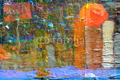 Laurin Rinder, Oil Painting (hintergrund, abstrakt, acryl, kunst, künstler, kunstvoll, schöner, blau, bürste, canvas, verfärbt, handwerk, dekorativ, entwerfen, details, gold, grün, öl, malerei, farbenskala, mustern, rosa, rot, weiß, besinnung, szenerie, geformt, studi)