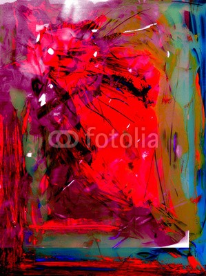 Laurin Rinder, Original Painting (abstrakt, acryl, kunst, künstler, kunstvoll, hintergrund, hintergrund, schöner, blau, bürste, canvas, verfärbt, handwerk, dekorativ, entwerfen, details, gold, gold, grün, öl, malerei, malerei, farbenskala, mustern, rosa, rot, besinnung, szeneri)