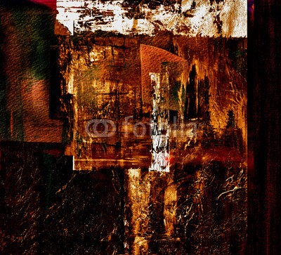 Laurin Rinder, Original Watercolor Collage (abstrakt, acryl, kunst, künstler, kunstvoll, hintergrund, schöner, blau, bürste, canvas, verfärbt, handwerk, dekorativ, entwerfen, details, gold, grün, öl, malerei, farbenskala, mustern, rosa, rot, weiß, besinnung, szenerie, geformt, studi)
