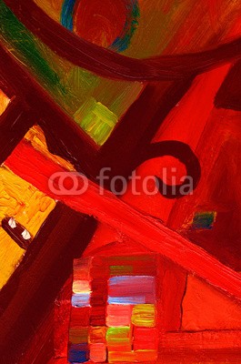 Laurin Rinder, Abstract oil painting (abstrakt, acryl, kunst, künstler, kunstvoll, hintergrund, schöner, blau, bürste, canvas, verfärbt, handwerk, dekorativ, entwerfen, details, gold, grün, öl, malerei, farbenskala, mustern, rosa, rot, besinnung, szenerie, geformt, studio, oberfläch)