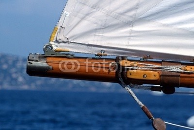 linous, Les Voiles de Saint Tropez (baum, holz, segel, kleidung, braun, meer, blau, wasser, boot, schiff, segelschiff, segelboo)