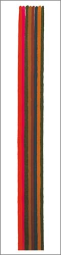 Louis MORRIS, Number 19, 1962 (Streifen, Balken, abstrakte Kunst, vertikal, längs, Prisma, modern, Wohnzimmer, Büro,)