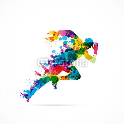 M.studio, logo business (firmenlogo, business, sport, club, sportlich, fitness, leisure, laufen, racer, athlet, sportlich, design, konzept, marathon, sportler, betätigung, wettbewerb, grunge, jahrgang, malen, kunst, list, coloured, bunt, schöpfung, kreativität, innovatio)