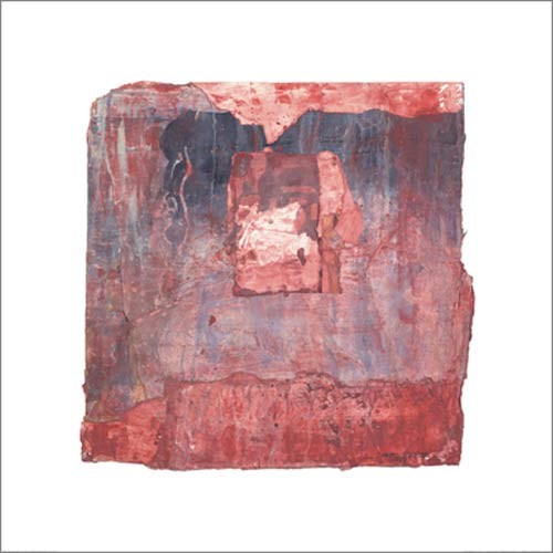 Marc Ver Elst, Untitled (red) (Abstrakte Kunst, abstrakte Malerei, modern, Farbflächen, diffus, verwischt, verschwommen, Wohnzimmer, Büro, rot)