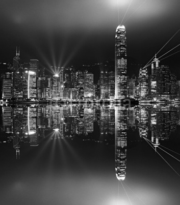 MasterLu, Hong Kong. (hong kong, skyscraper, hafen, china, stadt, downtown, turm, wirtschaftliche lage, architektur, nacht, zentrale, skyline, asien, kong, hong, büro, bank, pike, reisen, kowloon, gebäude, victoria, hotel, steigung, popular, reiseziel, town, chinese, location)