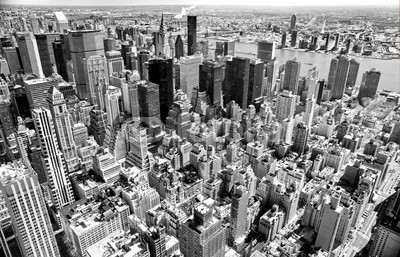 MasterLu, Manhattan, New York City. USA. (manhattan, neu, york, usa, stadt, schwarzweiß, downtown, kaiserreich, skyline, skyscraper, states, straße, turm, groß, vereinigt, schwarz, und, weiß, amerika, architektur, allee, gebäude, stadtlandschaft, überfüllt, stadtteil, äusseres, hoch, larg)