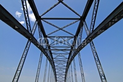 Matthias Krüttgen, Alte Harburger Elbbrücke (Fotokunst,Städte,Gebäude / Architektur, Brücke,Hamburg,Flur,Treppenhaus)