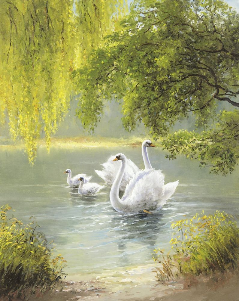 Max Weber, SWAN FAMILY I (NOSTALG.)