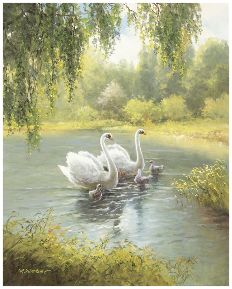 Max Weber, SWAN FAMILY II (NOSTALG.)