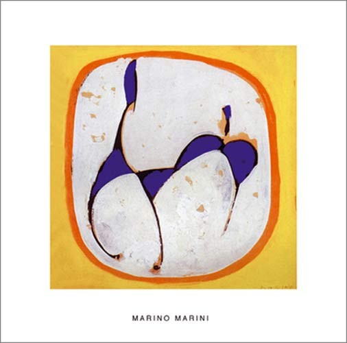Marino MARINI, Cavallo (Büttenpapier) (Pferd, modern, figurativ, Abstrahiert, Grafik, Wohnzimmer, Treppenhaus, bunt)