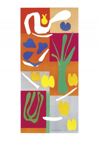 Henri Matisse, Les Végétaux (Abstrakte Malerei, Muster, Formen, Ornamente, Fauvismus, Klassische Moderne, Wohnzimmer, Treppenhaus)