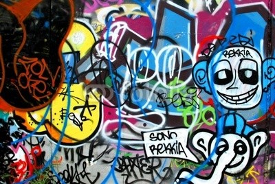 miket, fetzig1 (Pop Art,Graffity,Flur,Soziale Einrichtungen,bunt)