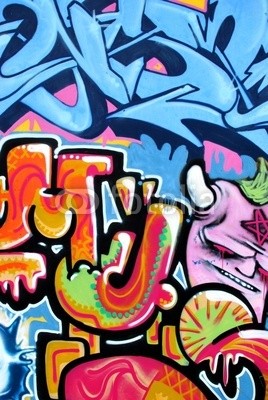 miket, spraykult (Pop Art,Graffity,Flur,Soziale Einrichtungen,bunt)